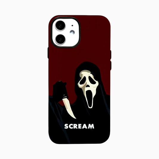 Carcasa de Halloween para iPhone - Scream Ghostface
