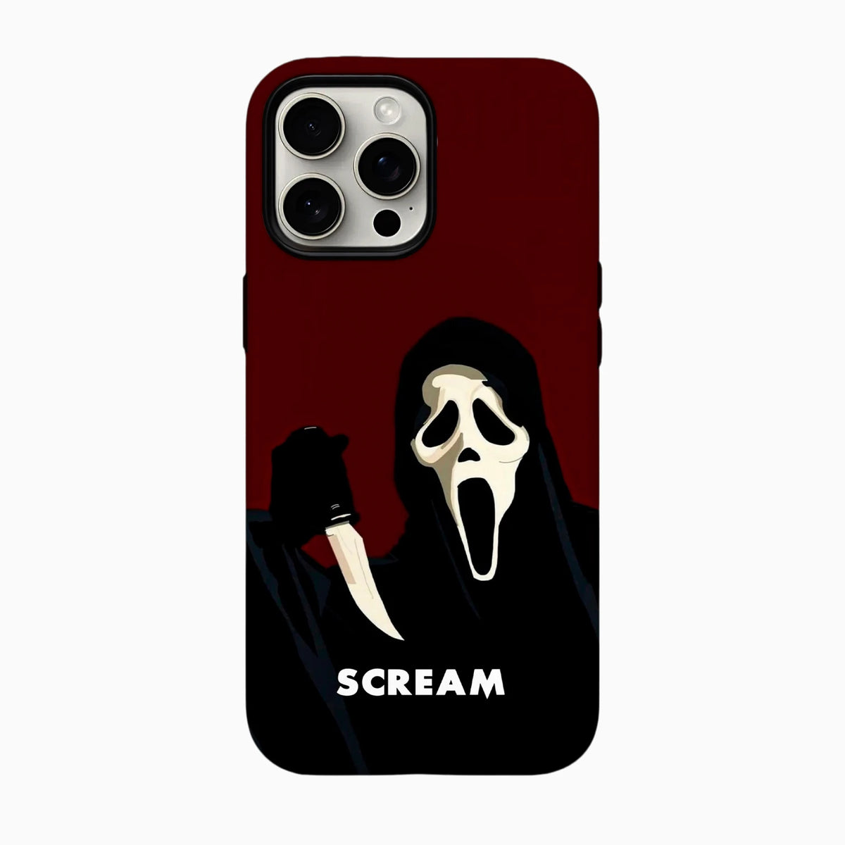 Carcasa de Halloween para iPhone - Scream Ghostface