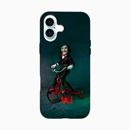 Carcasa de Halloween para iPhone - Billy y su Triciclo