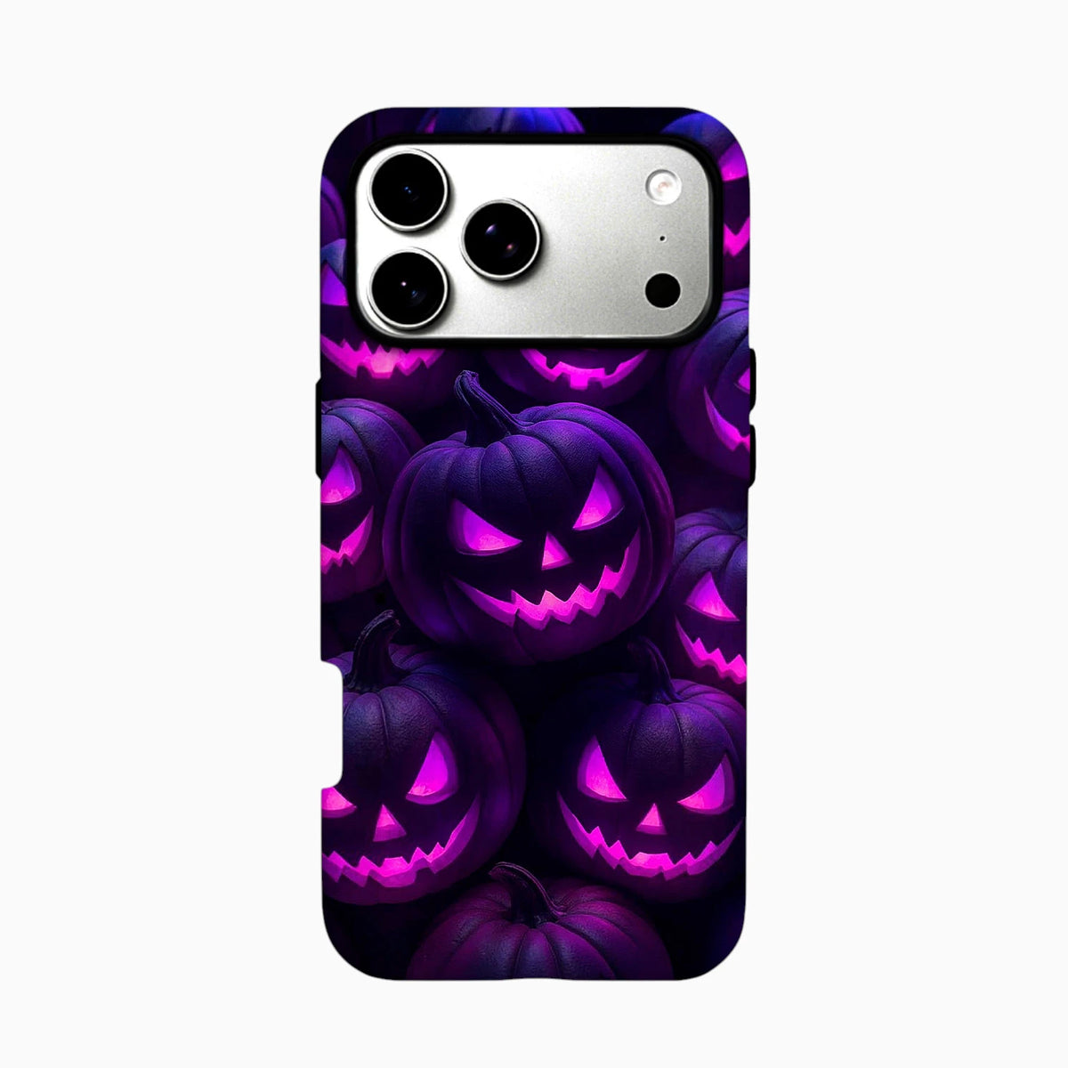 Carcasa de Halloween para iPhone - Calabazas Malvadas