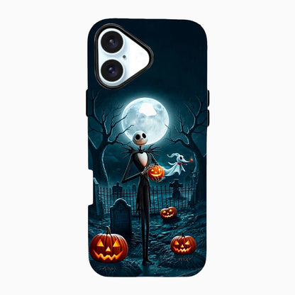 Carcasa de Halloween para iPhone - Jack Skellington