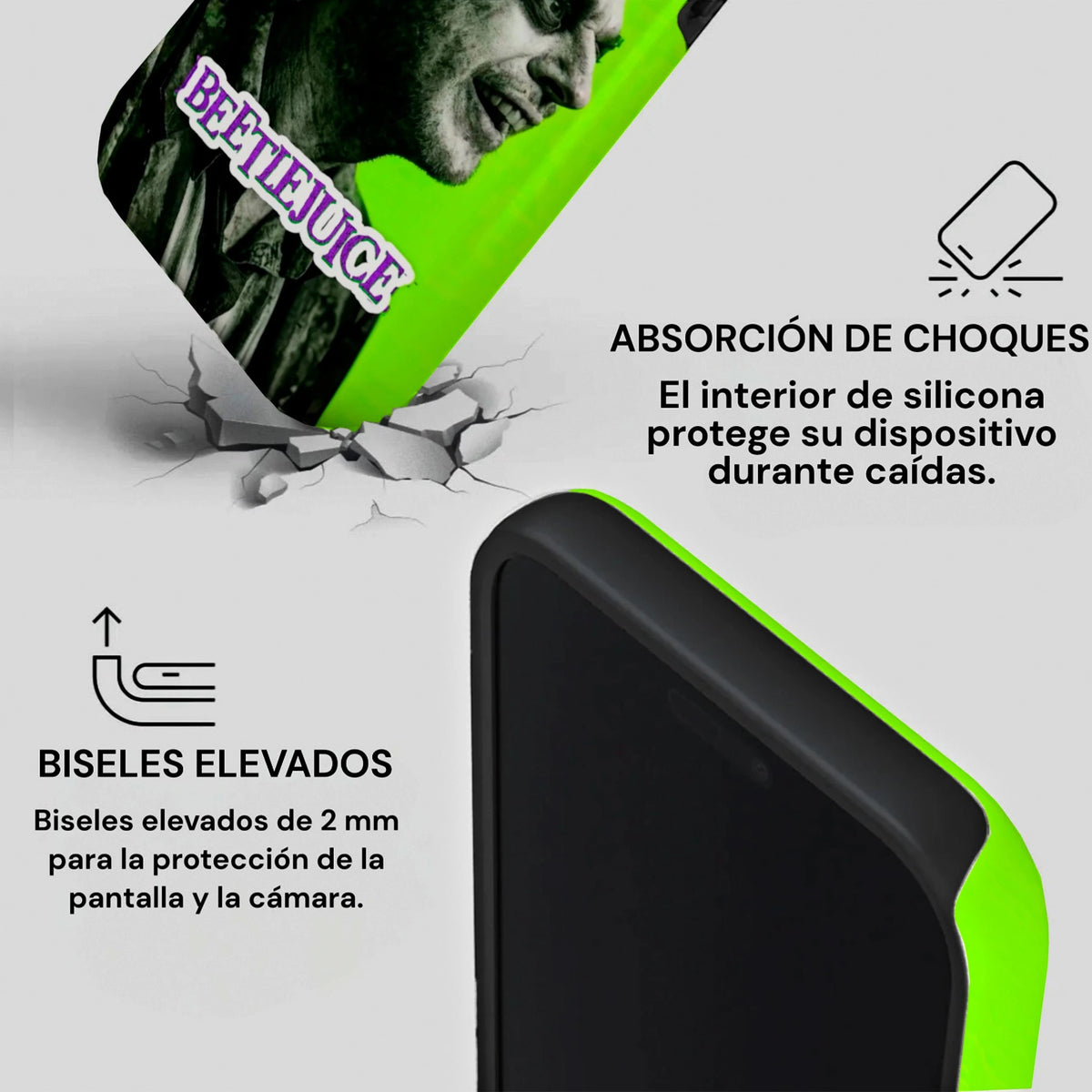 Carcasa de Halloween para iPhone - Clásico Beetlejuice