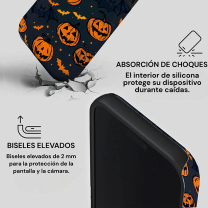 Carcasa de Halloween para iPhone - Calabazas de Medianoche
