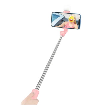 Extensión del palo selfie para fotos y videos - extensión máxima de 75cm