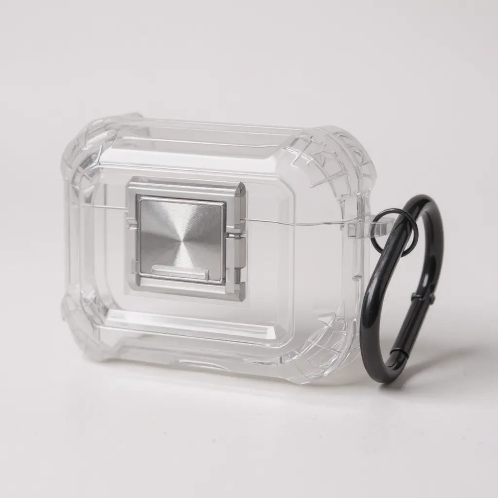 Caja transparente de TPU Reforzado para AirPods Pro