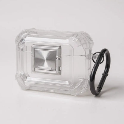 Caja transparente de TPU Reforzado para AirPods Pro