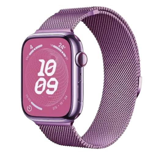 Pulsera Milanesse imantada para Apple Watch - material duradero de metal