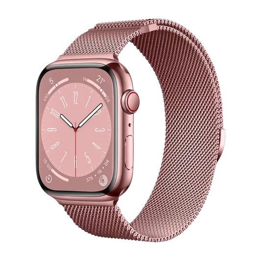 Pulsera metálica para Apple Watch - color oro rosa