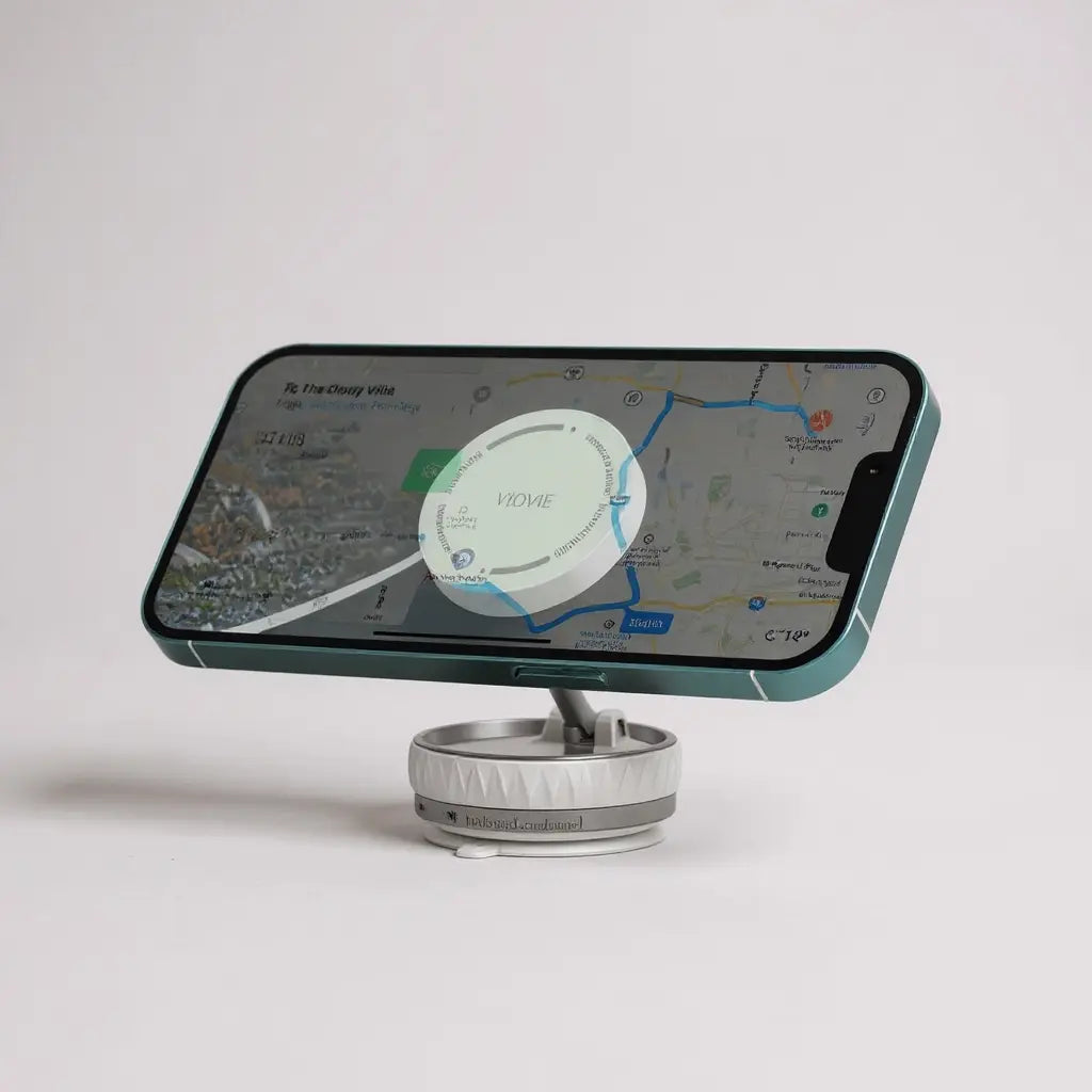 Forma reclinable del soporte para celulares - uso en automóvil y/o escritorio