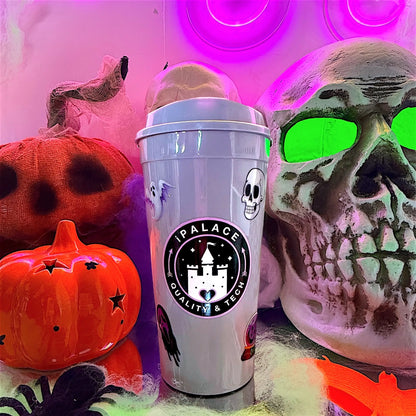 Fotos reales del vaso coleccionable en color gris